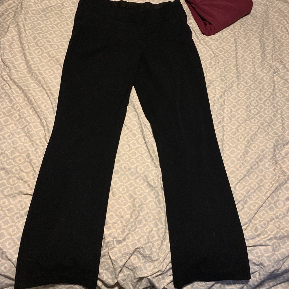 Black slacks